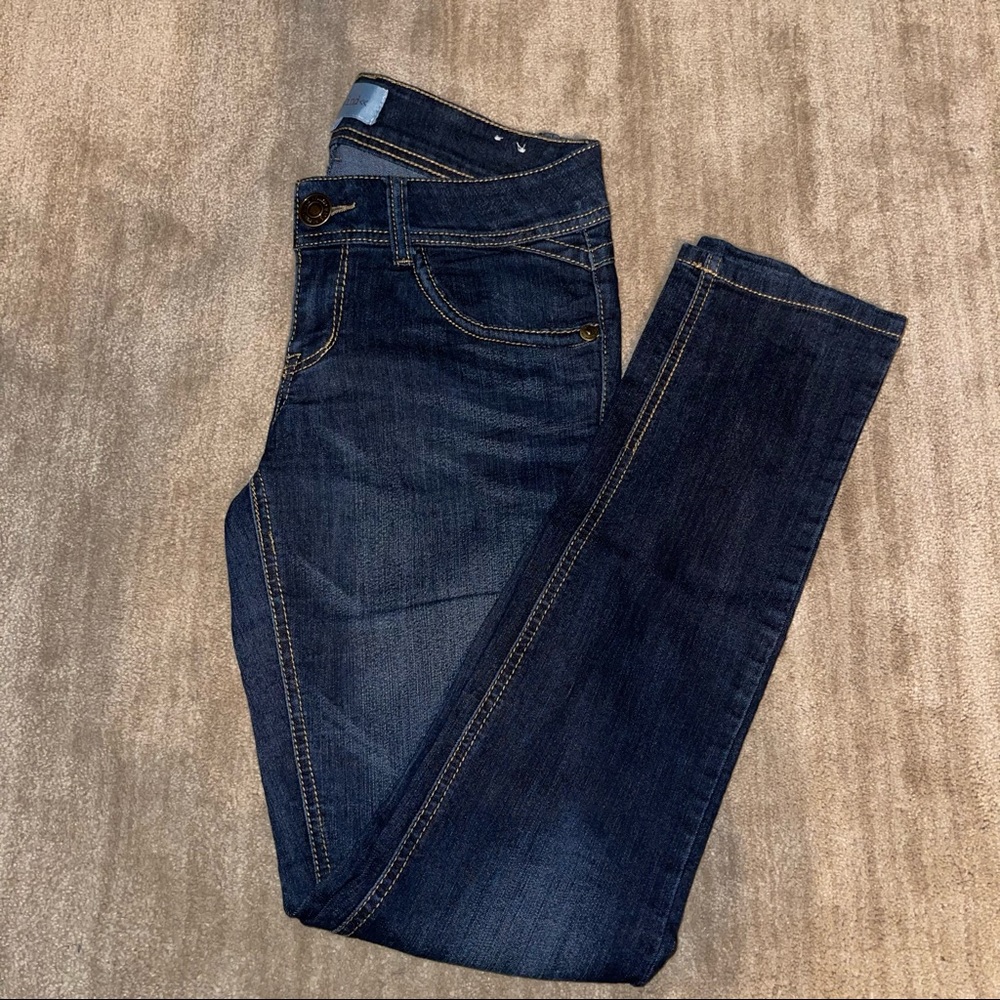 Junior Woman Dark Denim Jeans